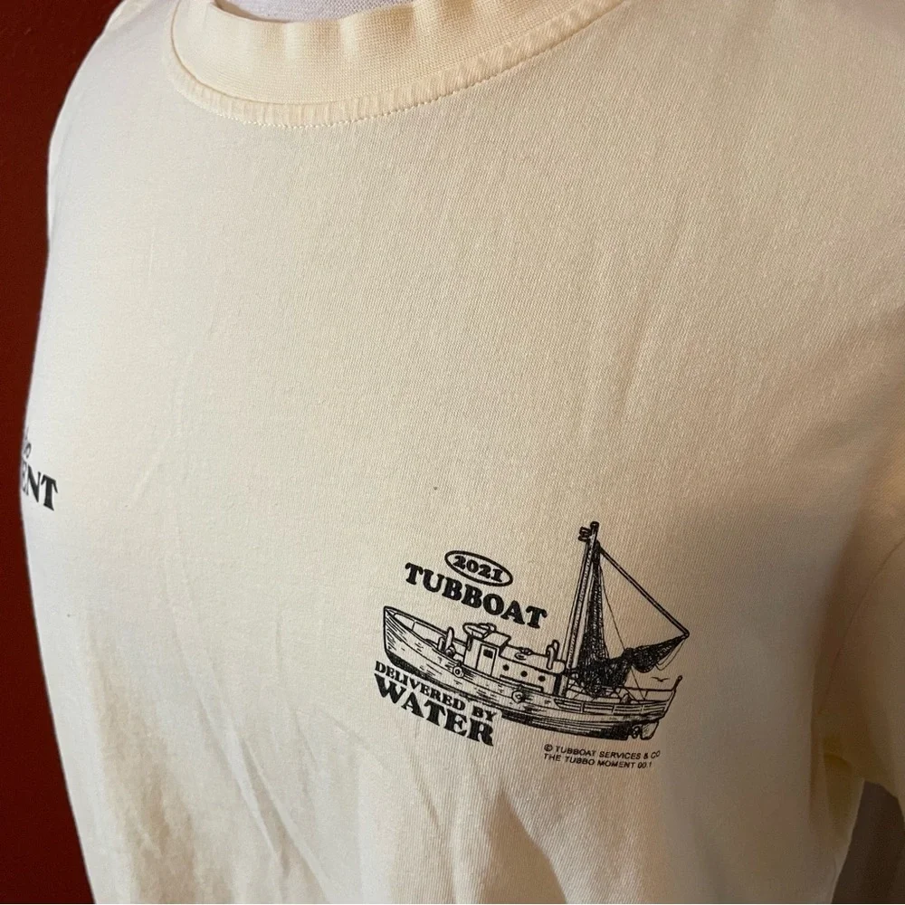 The Tubbo‎ Moment Men’s Limited Edition Ukelele Sand Tee Shirt
